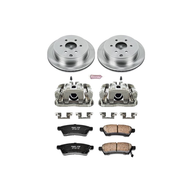 PowerStop | Disc Brake Pad/Caliper & Rotor Kit - Xterra 4.0L 2012-2015 PowerStop Ensemble de freins
