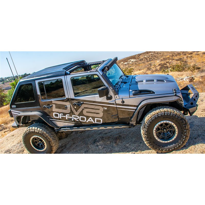 DV8 Offroad Fastback Hard Top - Wrangler (JK)  /  2007-2018 | GBP  Performance