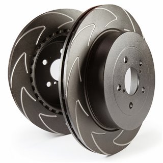 Left StopTech 128.37031CL Sportstop Cryo Drilled Rotor 