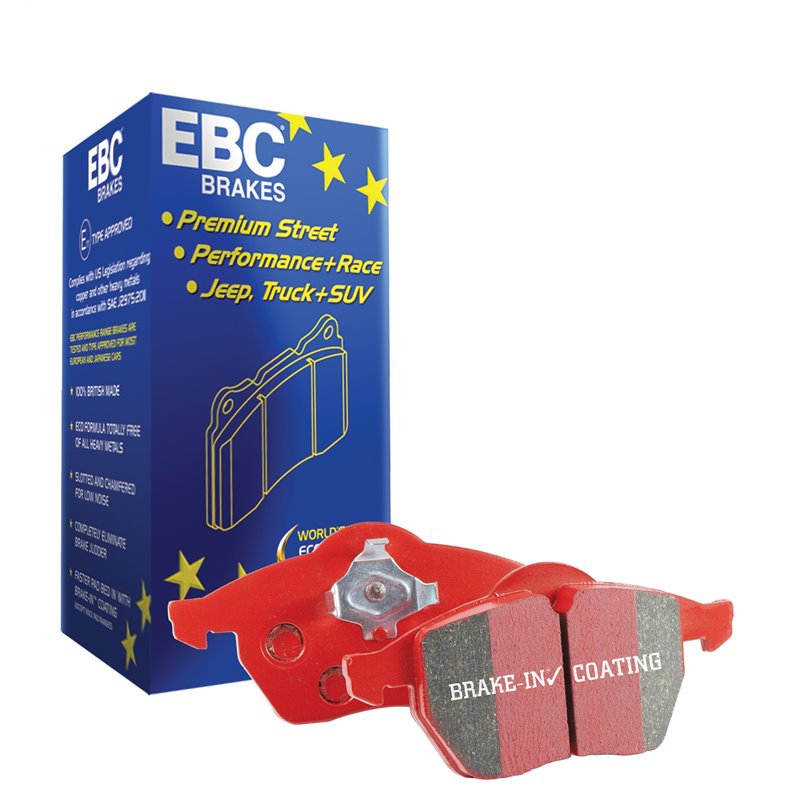 EBC Brakes | Redstuff 3000 Series Ceramic Low Dust Pads - Avant EBC Brakes Plaquettes de freins