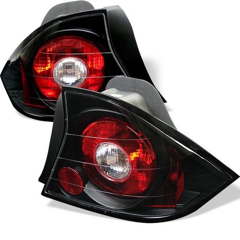 Spyder | Tail Lights - Euro Style - Black SPYDER Tail Lights