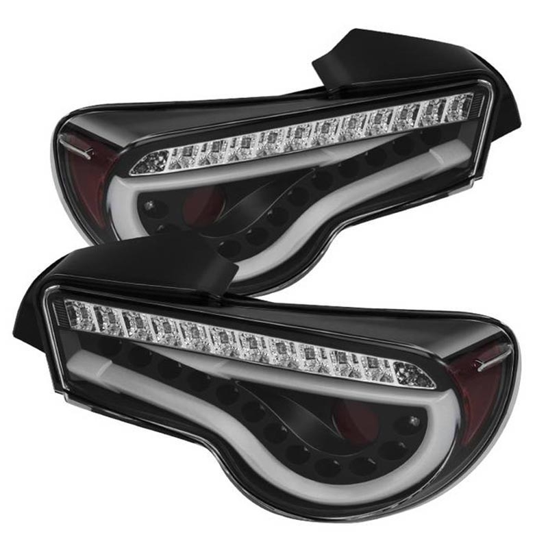 Spyder | Tail Lights - LED Bar Style - Sequential Signal - Black SPYDER Tail Lights