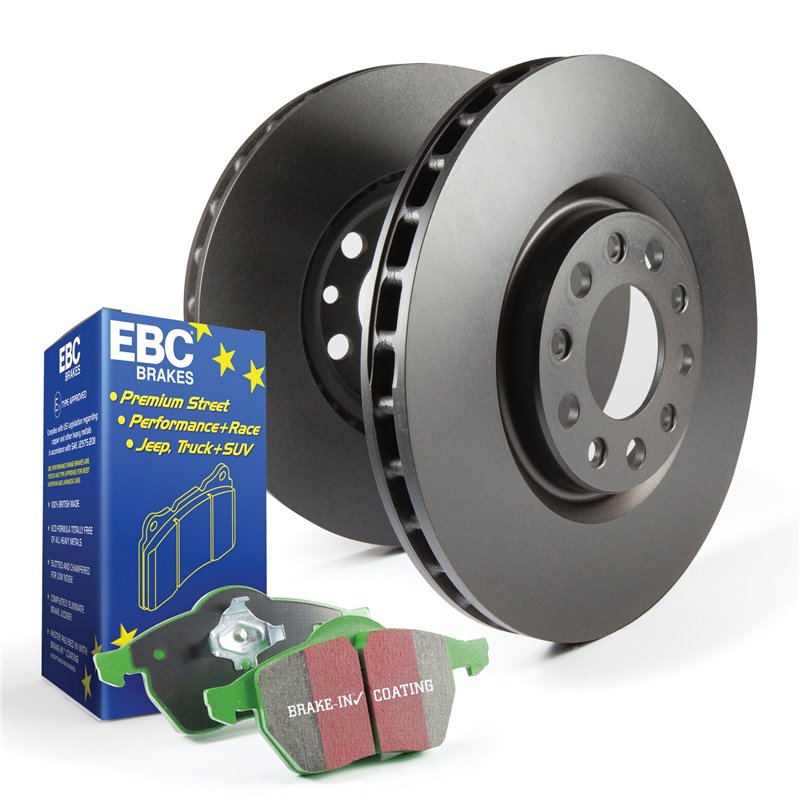 EBC Brakes | S11 Kit Greenstuff 2000 / RK Rotors - Avant EBC Brakes Ensemble de freins