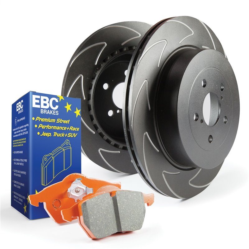 EBC Brakes | S7 Kit Orangestuff 9000 / BSD Rotors - Front EBC Brakes Brake Kits