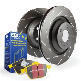 Power Stop K6361 Front and Rear Z23 Evolution Brake Kit with Drilled/Slotted Rotors and Ceramic Brake Pads