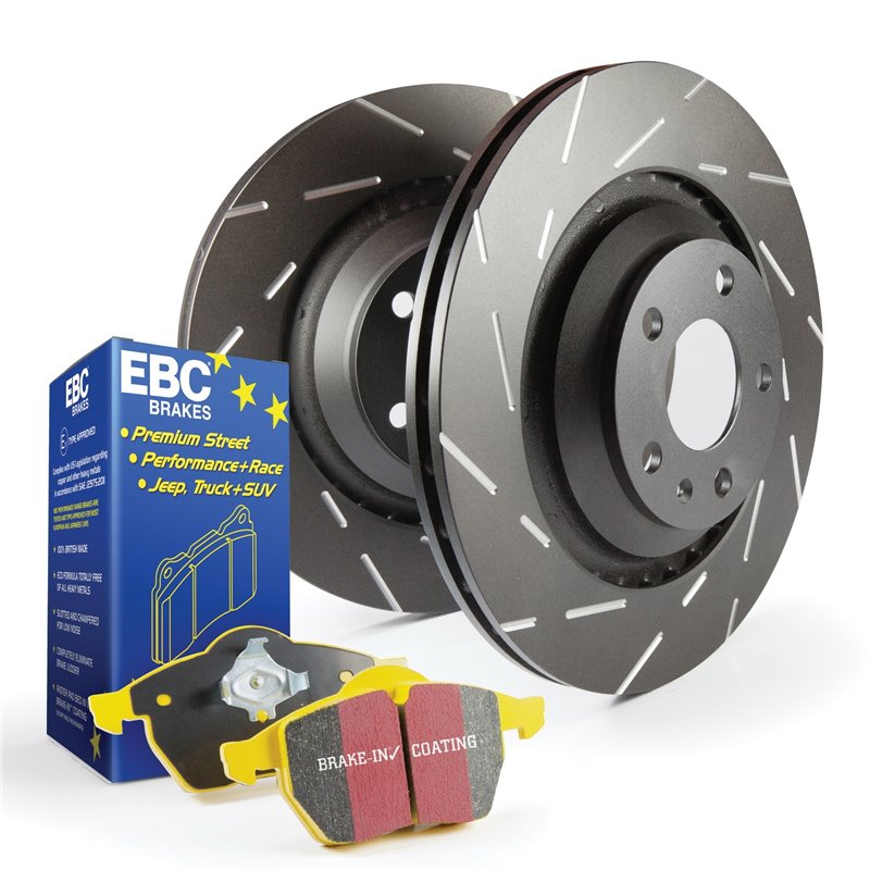 EBC Brakes | S9 Kit Yellowstuff 4000 / USR Rotors - Front - F-250 / F-350 2013-2022 EBC Brakes Brake Kits
