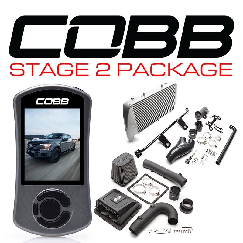 COBB | STAGE 2 POWER PACKAGE SILVER - F-150 ECOBOOST 3.5L 2017-2019 COBB Stage de Performance