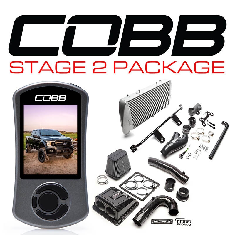 COBB | STAGE 2 POWER PACKAGE CARBON SILVER - F-150 ECOBOOST 3.5L 2020 COBB Stage de Performance
