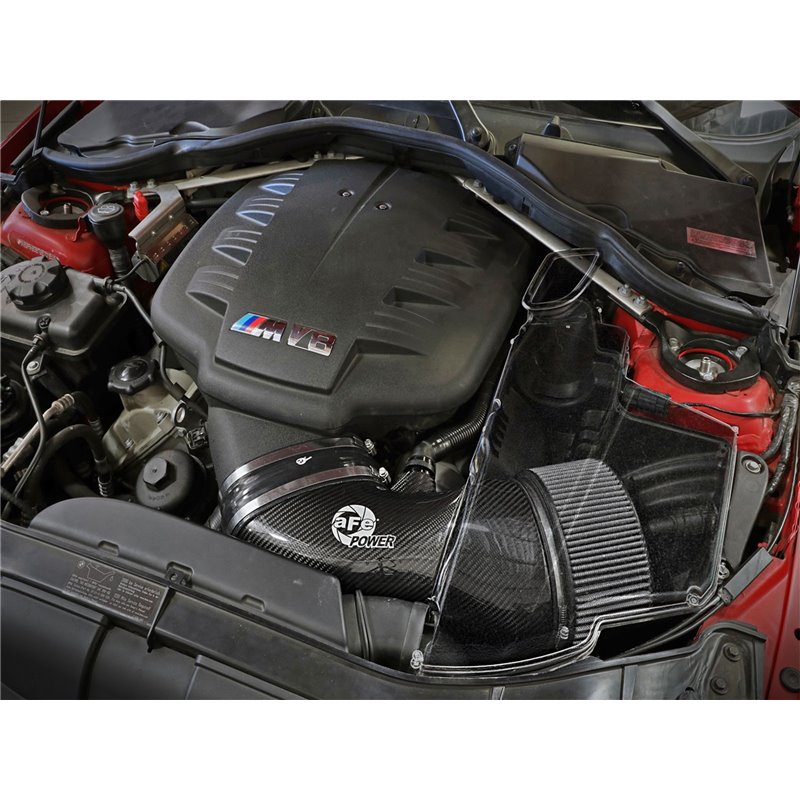 aFe POWER | Black Series Magnum Force Stage-2 Carbon Intake - BMW M3 4.0L S65 08-13