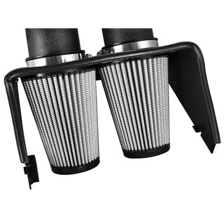 aFe POWER | Magnum Force Stage 2 Dual 3-1/2" Cold Air Intake - F-150 2.7T / 3.5T 15-17