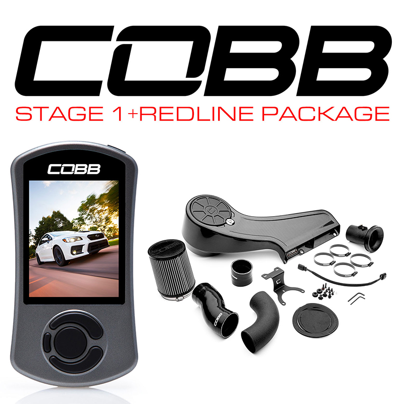 COBB | STAGE 1+ REDLINE CARBON FIBER POWER PACKAGE WRX 2015-2021