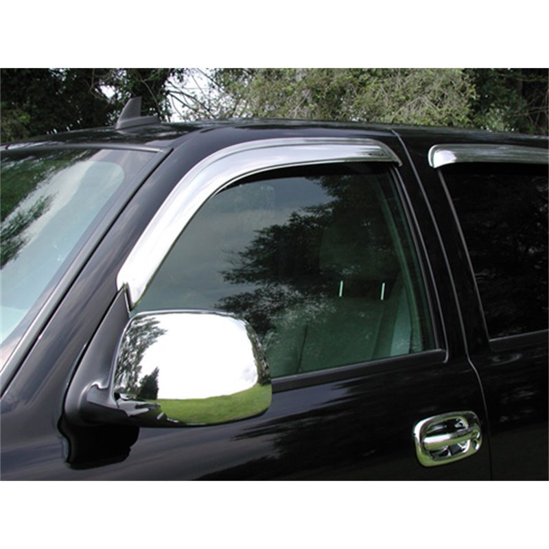 Stampede | Tape-Onz™ Sidewind Deflector 4 pc. - Chevrolet / GMC 2007-2014 Stampede Side Window Deflectors