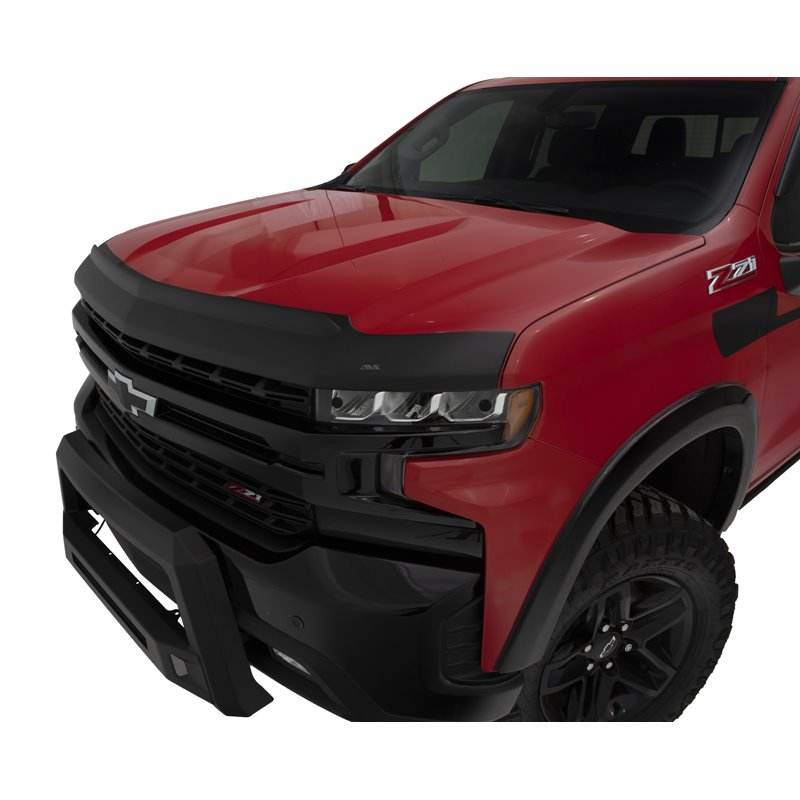 AVS Aeroskin II Hood Protector Textured Black - Silverado 1500 2019-2022