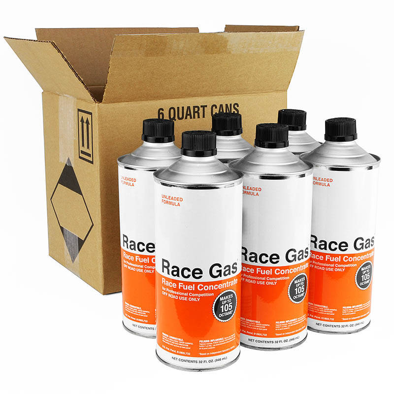 Race Gas | Race Fuel Concentrate 6 x 32oz - Make 105 Octane