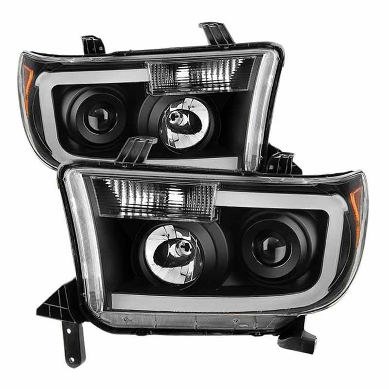 Xtune | Projector Headlights - LED Light Bar - Black Xtune Headlights