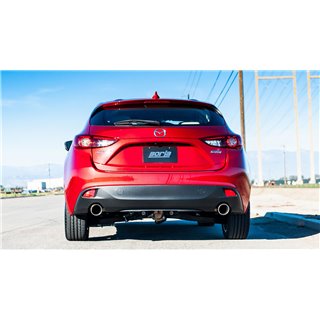 Borla | Axle-Back Exhaust S-Type - Mazda3 Hatchback 2014-2018 BORLA Axle-Back Exhausts