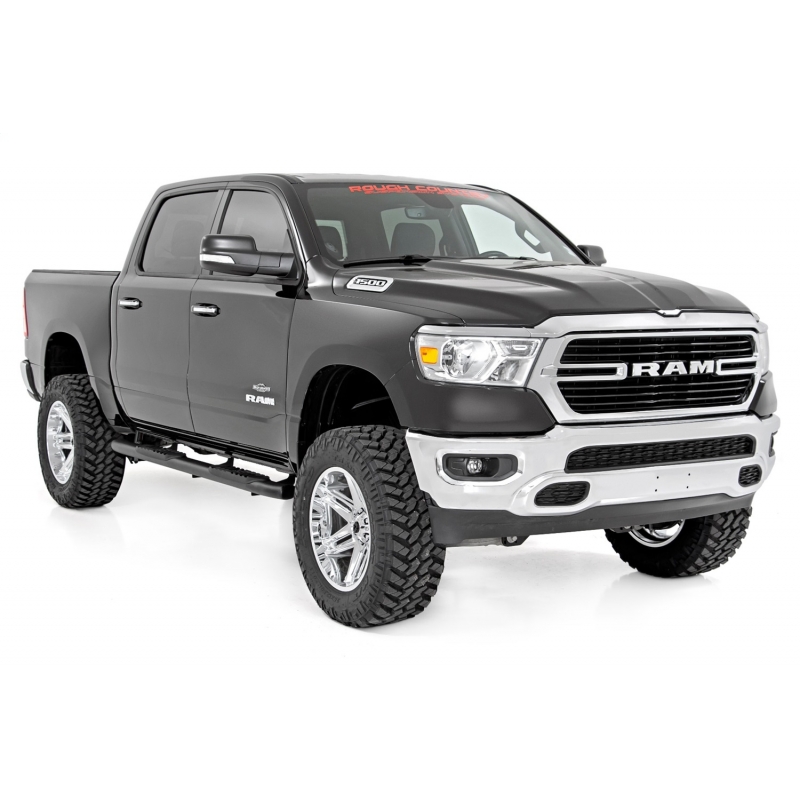 Rough Country | Nerf/Step Bar - Ram 1500 2019-2022 Rough Country Step Bars