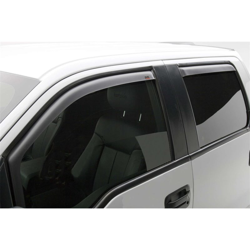EGR | In-Channel Window Visors - Front Pair - Matte Black - Chevrolet / GMC 2014-2019