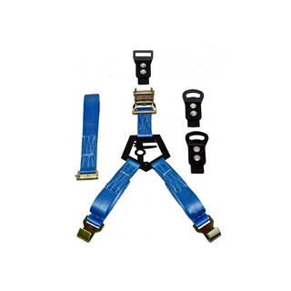 N-FAB | Bed Mounted Rapid Strap Tire Carrier w/Blue Strap N-FAB Spare Carrier
