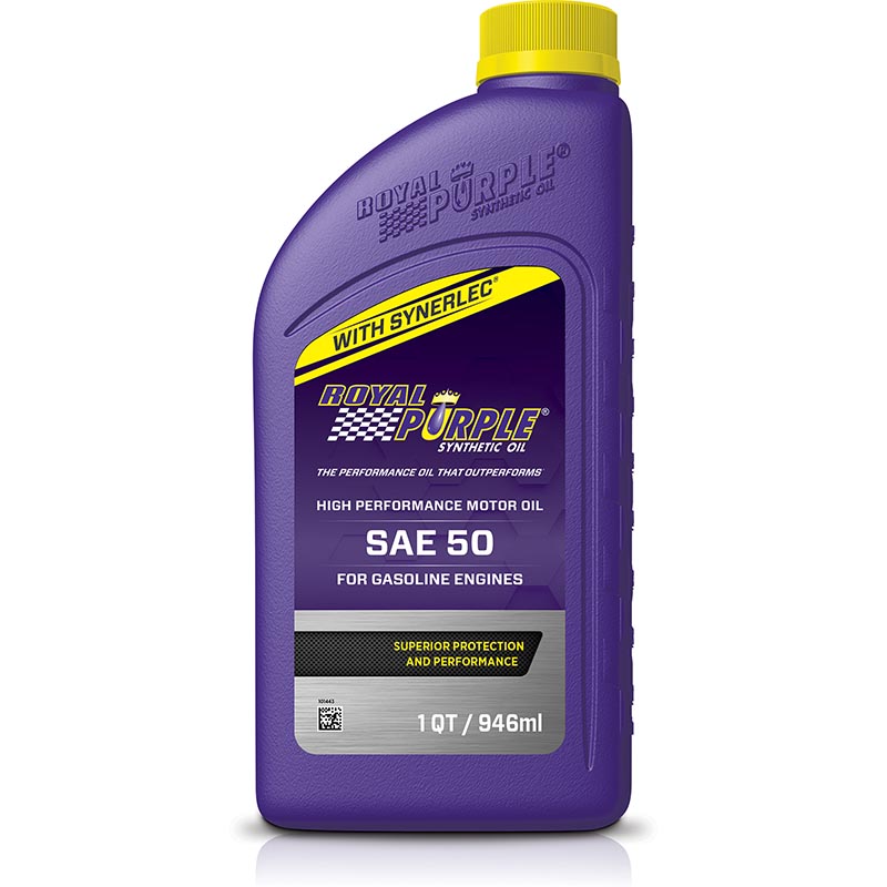 Royal Purple | High Performance Oil Synthetic - SAE 50 Royal Purple Oils & Additives