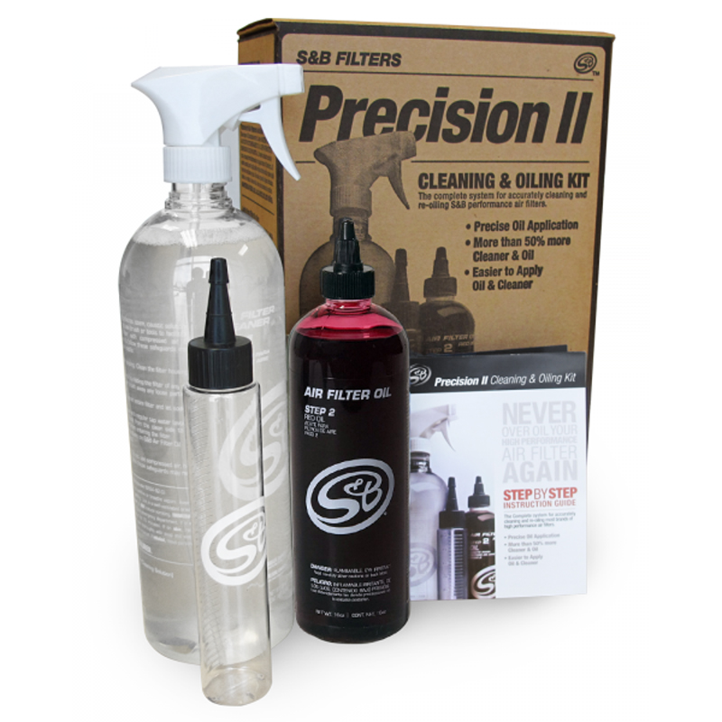 S&B | Precision II Cleaning and Oiling Kit - Red Oil