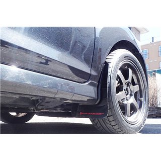 RallyArmor | Mud flap White logo - Fiesta ST 2014-2019