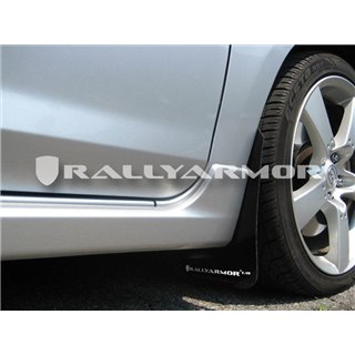 RallyArmor | Mud flap White logo -Mazda3 04-09 / Mazdaspeed3 07-09
