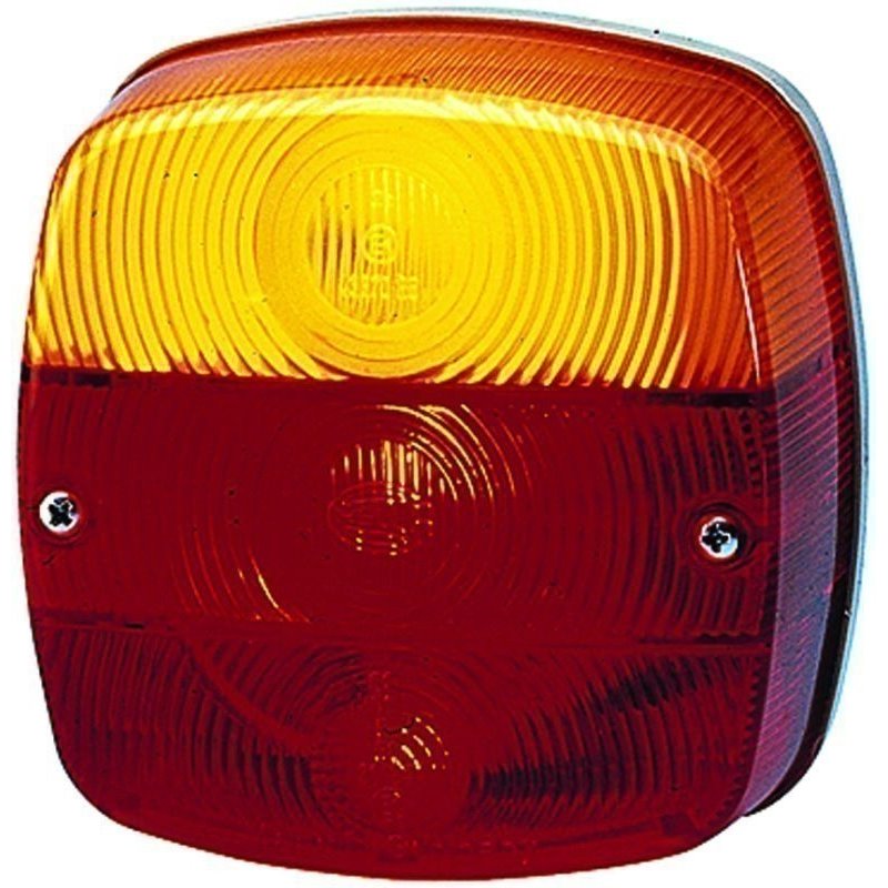 Hella | 2578 Red/Amber Stop/Turn/Tail/License Plate Lamp