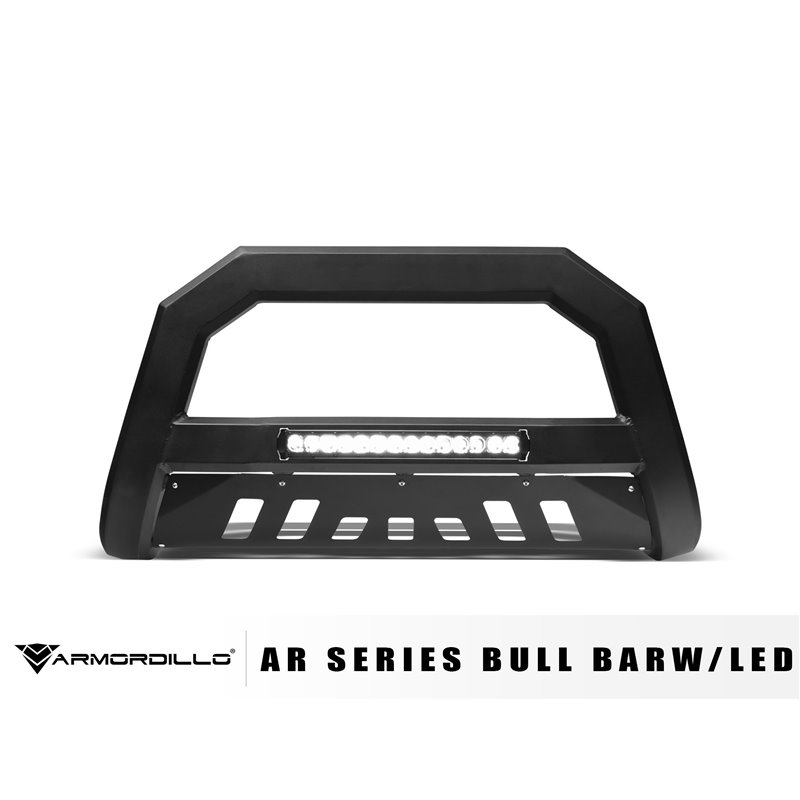 Armordillo | 2007-2018 Chevy Suburban AR Series Bull Bar - Matte Black - Suburban / 1500 / 2500  2007-2020