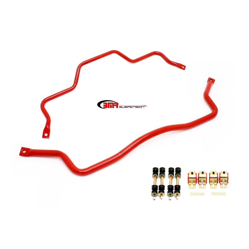 BMR Suspension | Sway Bar Kit With Bushings, Front (SB001) And Rear (SB003) - Camaro / Firebird 1993-2002