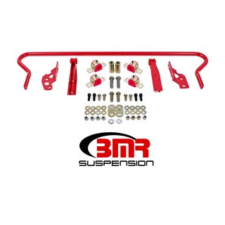 BMR Suspension | Sway Bar Kit With Bushings, Rear, Adjustable, Hollow 25mm - Mustang 2005-2014