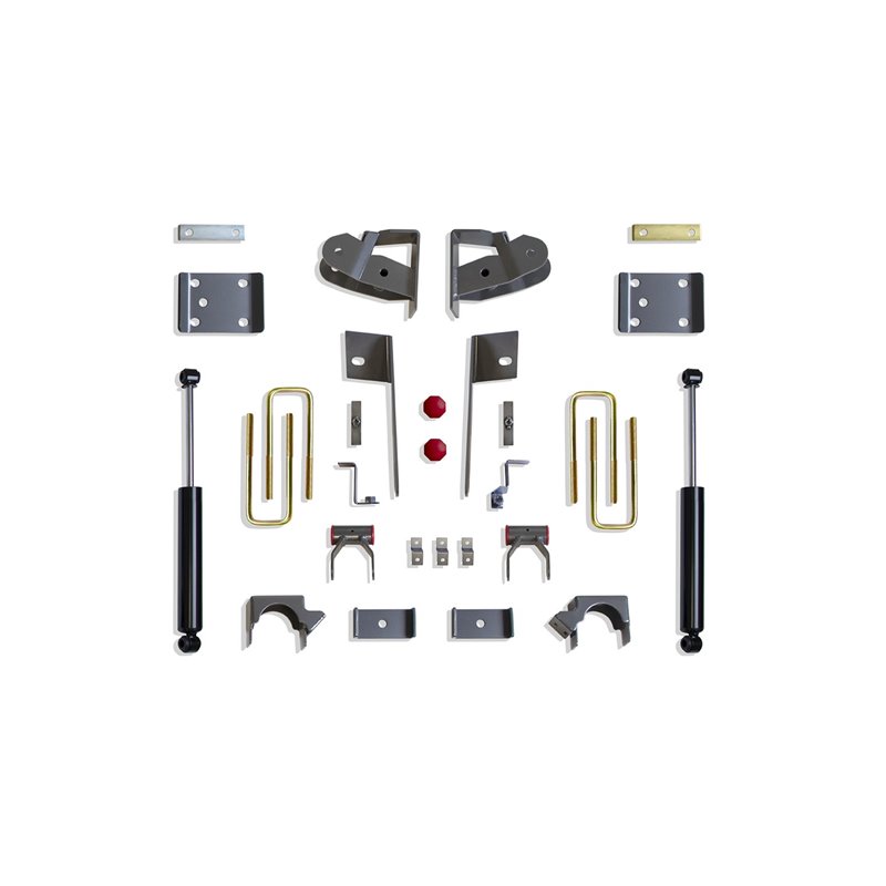 MaxTrac | REAR LOWERING BOX KIT - Silverado / Sierra 1500 2019-2022