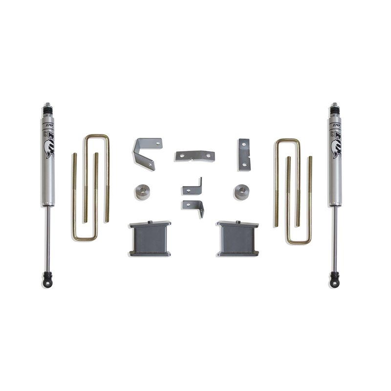 MaxTrac | REAR LIFT BOX KIT W/ FOX SHOCKS - Tacoma 2.7L / 3.5L / 4.0L 2005-2022