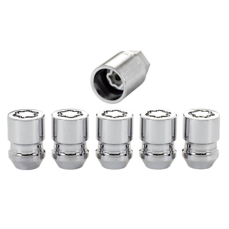McGard | Cone Seat Exposed Style Wheel Locks-Chrome-5 Lock Set - RAV4 2000-2017