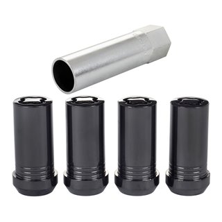 McGard | Tuner Style Cone Seat Wheel Locks-Black - Cadillac / Chevrolet 2000-2023