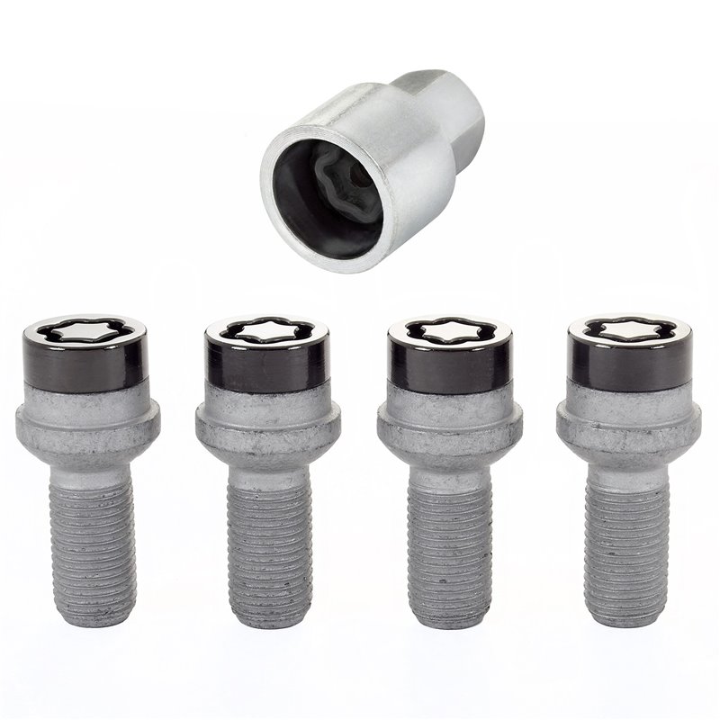 McGard | Radius Seat Style Wheel Lock Bolts-Black - Infiniti / Lexus / Mercedes-Benz 2009-2023