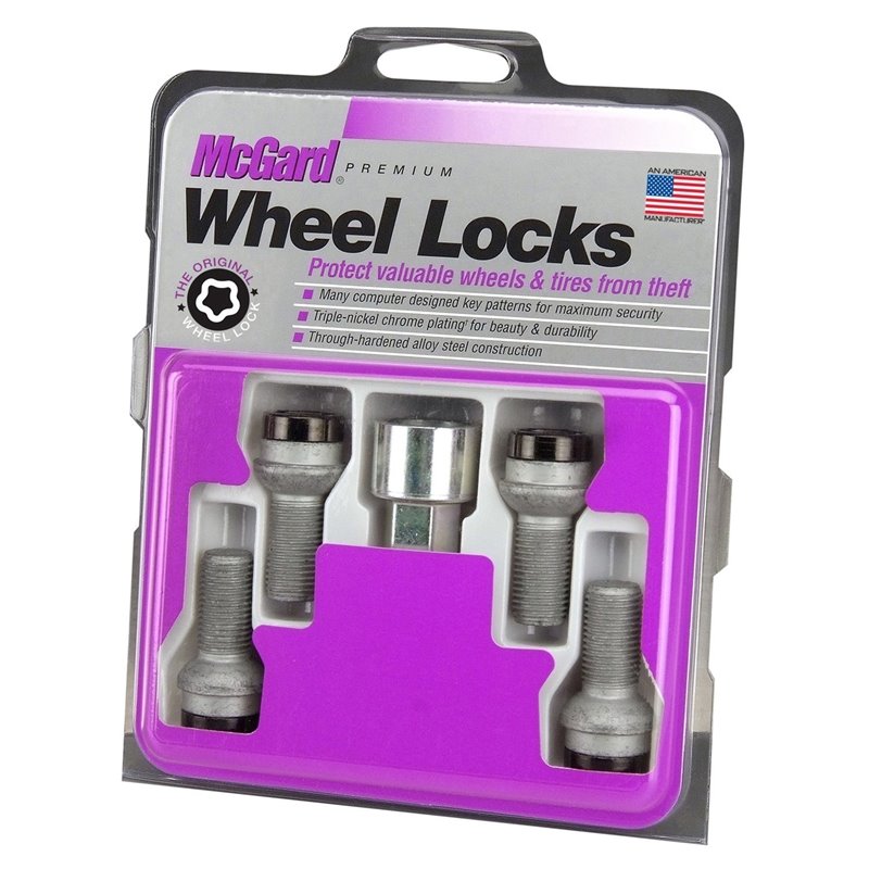 McGard | Radius Seat Style Wheel Lock Bolts-Black - Infiniti / Lexus / Mercedes-Benz 2009-2023