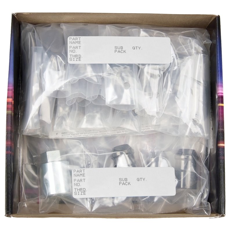 McGard | Cone Seat Exposed Style Wheel Installation Kit-Black - Chrysler / Dodge / Eagle / Ford / Genesis / Honda / Hyundai 1978