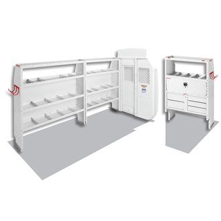 WeatherGuard | Cable Plumber Van Package - Transit-150 / Transit-250 / Transit-350 / Transit-350 HD  2015-2021