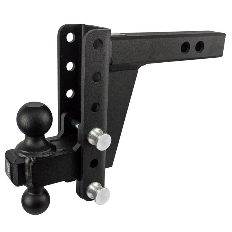 BULLETPROOF | Trailer Hitch Ball Mount – 2.0″ HEAVY DUTY 6″ DROP/RISE HITCH BULLETPROOF Trailer Hitch Ball Mount