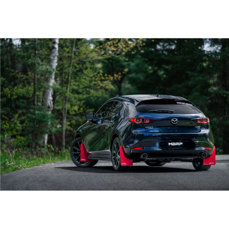 MBRP | Exhaust 2.5" Axle-Back; Dual Rear Exit; CF - 3 2.5L 2019-2024