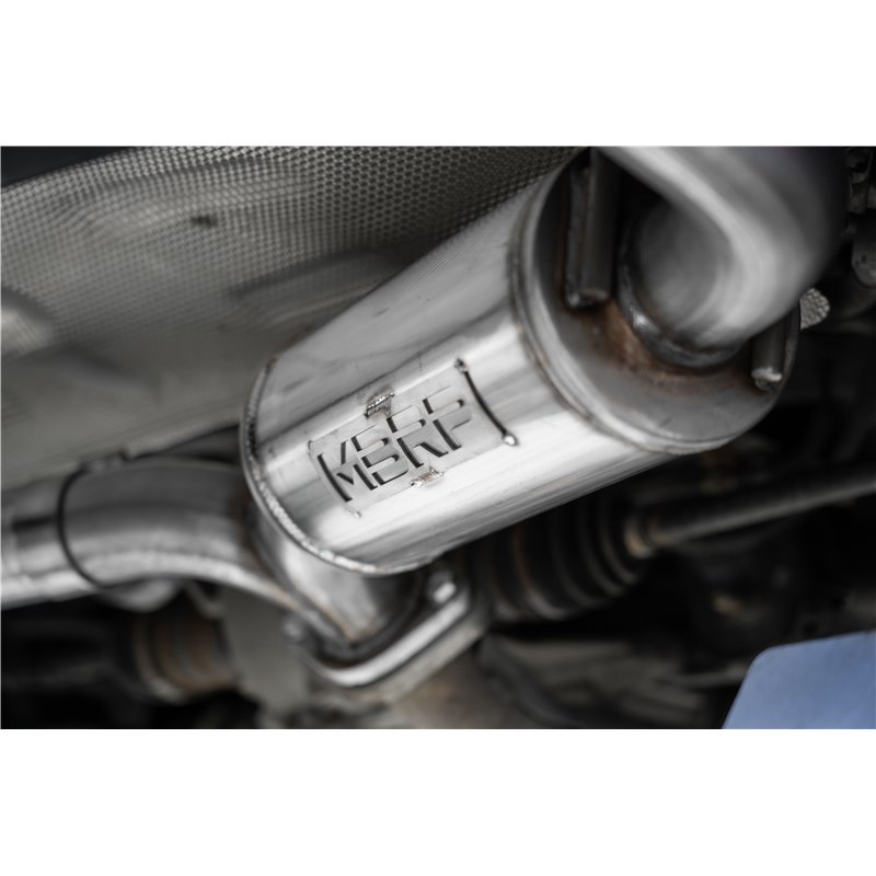MBRP | Exhaust 2.5" Axle-Back; Dual Rear Exit; CF - 3 2.5L 2019-2024