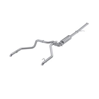 MBRP | Exhaust 3in. Cat Back 2.5in. Dual Split Rear Turn Down T304 - Silverado 1500 / ZR2 6.2L 2022-2023