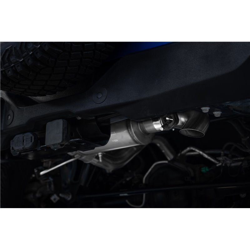 MBRP | Exhaust 3" Cat-Back, Single Rear Exit, High Clearance, T304 - Bronco 2.3T / 2.7T 2021-2024