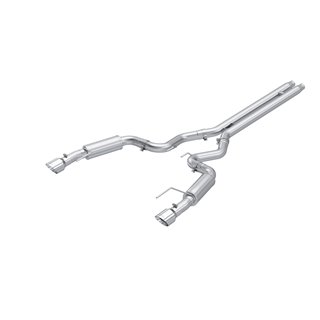 MBRP | Exhaust 3in. Cat Back; Dual Split Rear; Race Version; 4.5in. tips; AL - Mustang GT / GT Premium 5.0L 2024