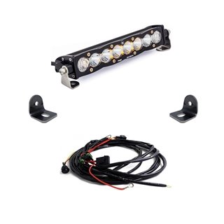 Baja Designs | - 447072 - S8 10 Inch Hood Mount Light Bar Kit