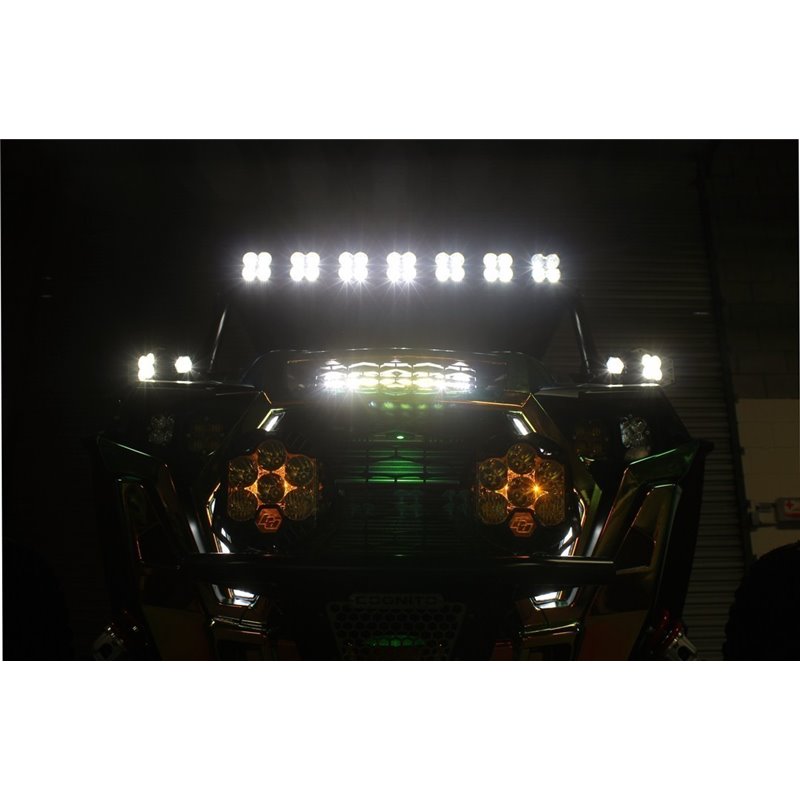 Baja Designs | - 447072 - S8 10 Inch Hood Mount Light Bar Kit