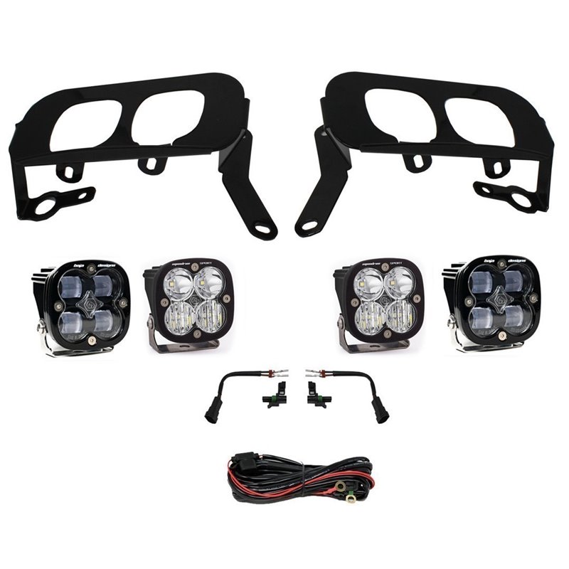 Baja Designs | - 447530 - Squadron Sport/SAE Dual Fog Pocket Light Kit