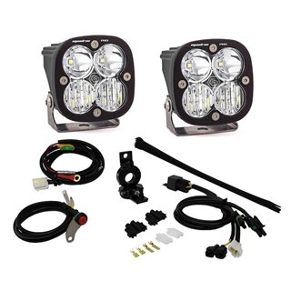Baja Designs | - 497084 - Adventure Bike Squadron Pro Auxiliary Light Kit