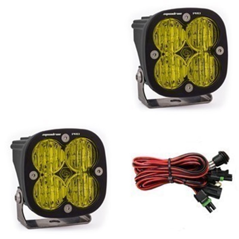 Baja Designs | - 497815 - Squadron Pro Black LED Auxiliary Light Pod Pair